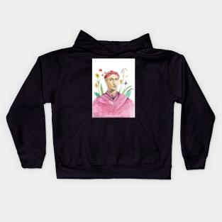 Frida Khalo Illustration Kids Hoodie